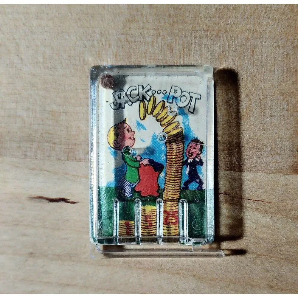 Vintage‎ Cracker Jack Prizes And 1976 Tomy Game Lot
